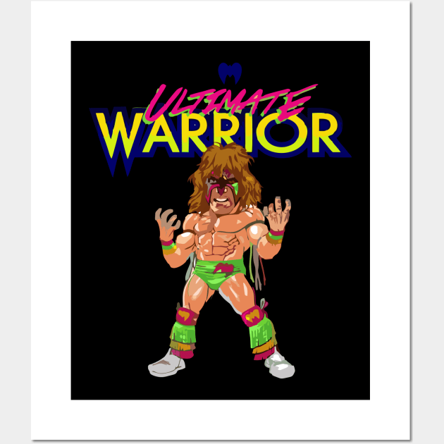 ULTIMATE WARRIOR Wall Art by Tayooanaku